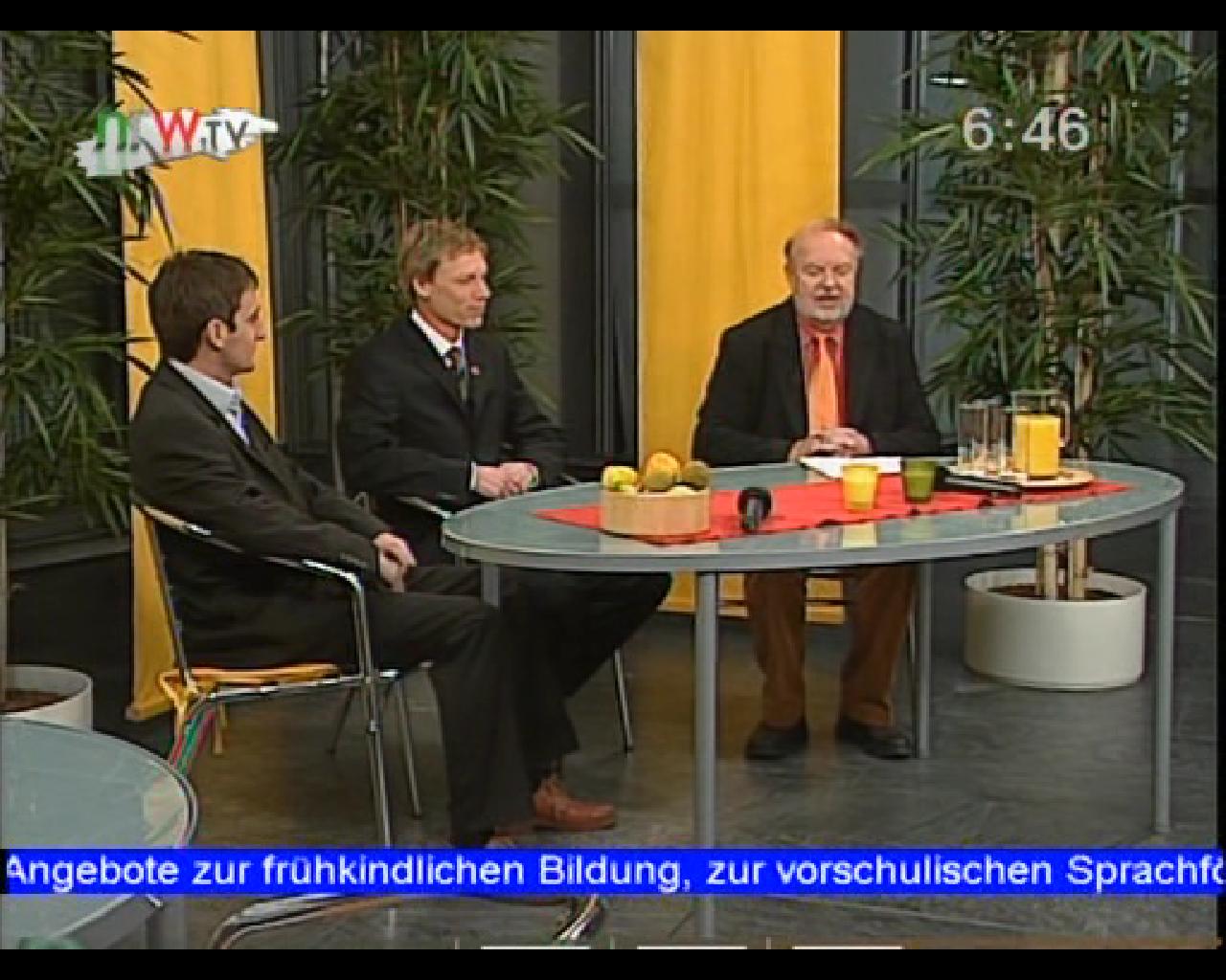 Screenshot NRW.TV Interview